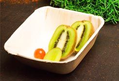 Areca Leaf square bowl 14.5 cm, Eco - Friendly, 100% Natural, Bio-degradable