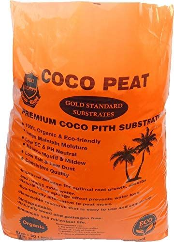 Coco Peat Loose Husk Compost Organic Soil Media Hydroponics Substrate