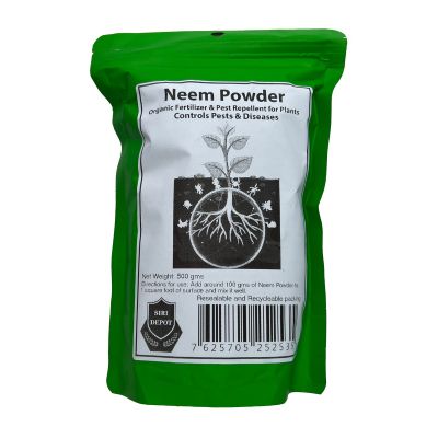 Neem Cake Powder Organic Fertilizer and Pest Control for Plants