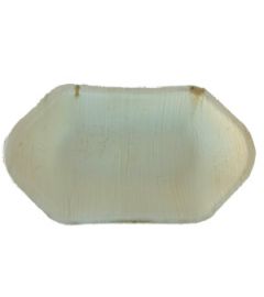 Areca Leaf boat bowl 20 cm, Eco - Friendly, 100% Natural, Bio-degradable
